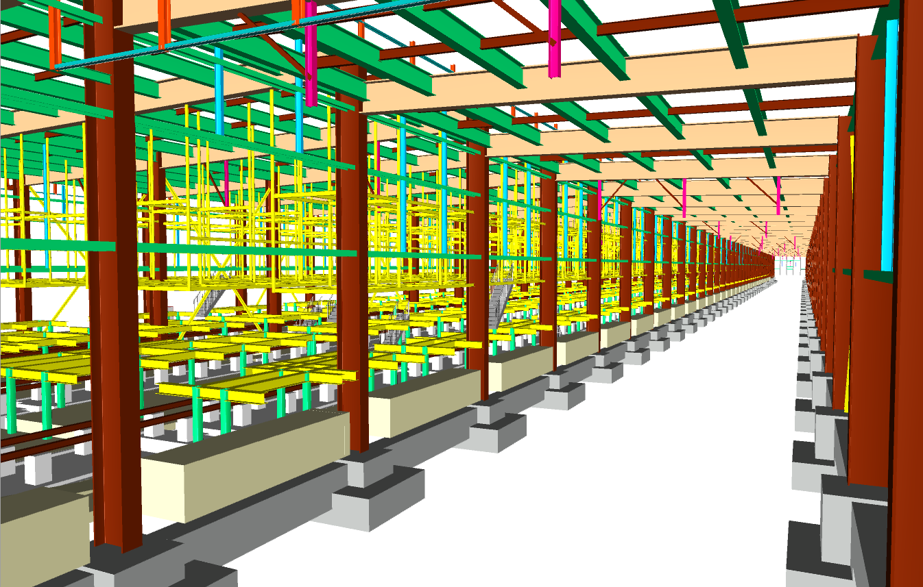 BIM/CIMモデリングの事例紹介「検査庫の構造モデル」